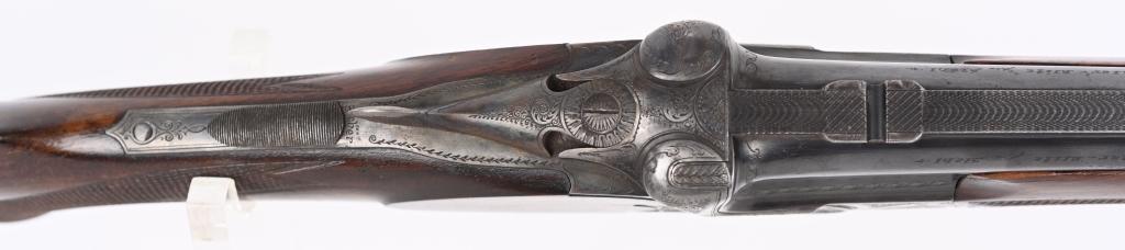 GAME SCENE ENGRAVED J. KOSCHAT O/U COMBO GUN