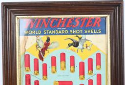 1930's WINCHESTER SHOTSHELLS CARDBOARD AD