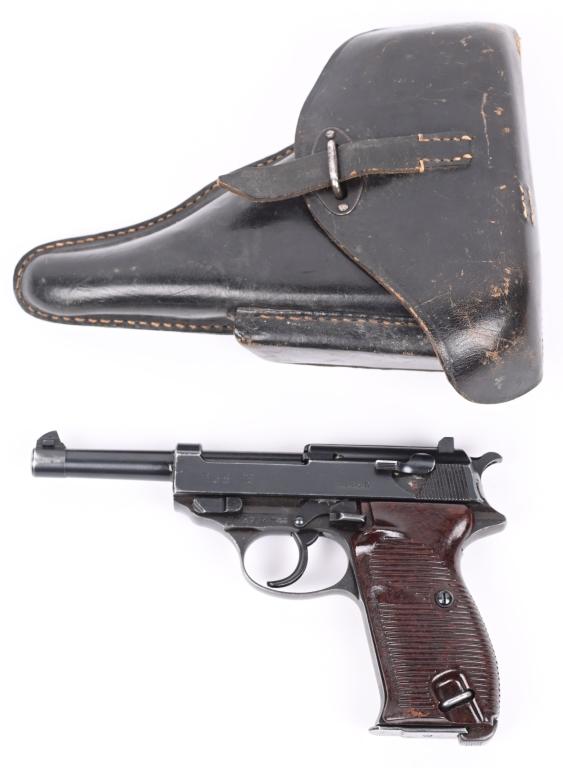 WW2 GERMAN WALTHER AC 43 CODE P.38 WITH HOLSTER