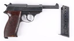 WW2 GERMAN WALTHER AC 43 CODE P.38 WITH HOLSTER