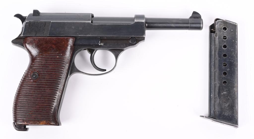 WW2 GERMAN WALTHER AC 43 CODE P.38 WITH HOLSTER