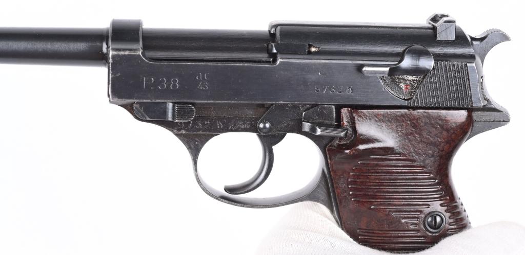 WW2 GERMAN WALTHER AC 43 CODE P.38 WITH HOLSTER