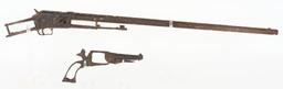PAIR OF FRONTIER EXCAVATED RIFLE & PISTOL FROM MT