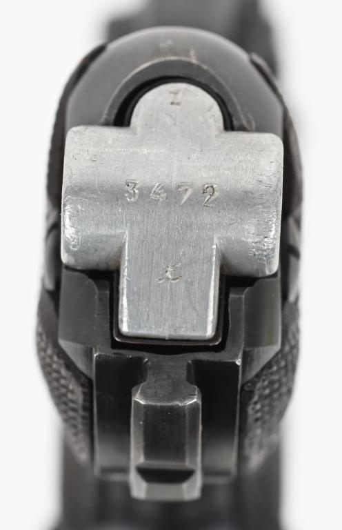 1940 DATED MAUSER BANNER P.08 POLICE LUGER 9MM