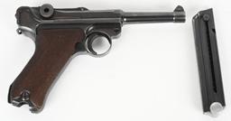 1940 DATED MAUSER BANNER P.08 POLICE LUGER 9MM