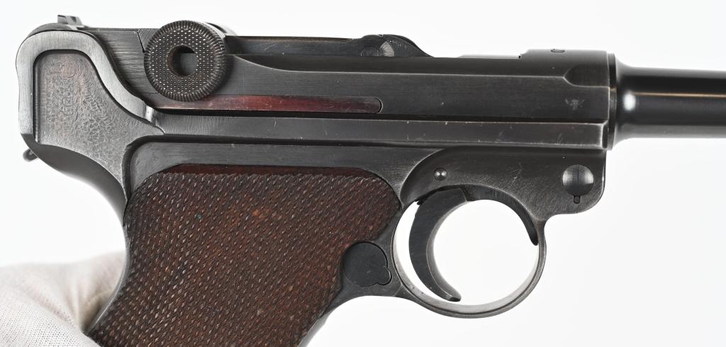 1940 DATED MAUSER BANNER P.08 POLICE LUGER 9MM
