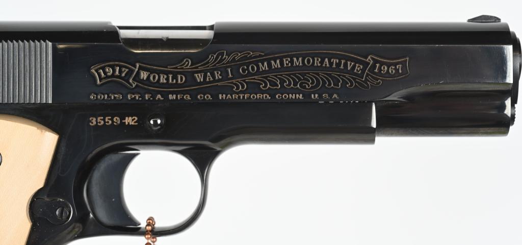 COLT MODEL 1911 WW1 COMMEMORATIVE 2ND MARINE