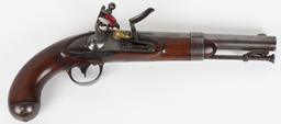 US MODEL 1836 R. JOHNSON FLINTLOCK PISTOL