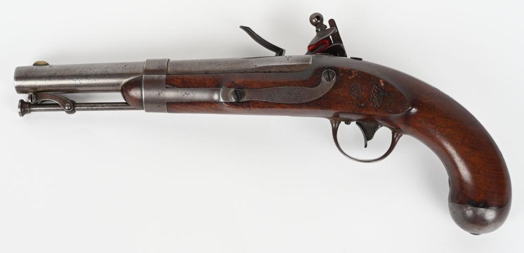 US MODEL 1836 R. JOHNSON FLINTLOCK PISTOL
