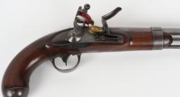 US MODEL 1836 R. JOHNSON FLINTLOCK PISTOL