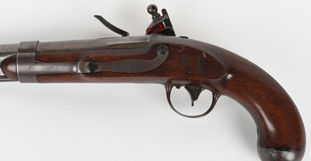 US MODEL 1836 R. JOHNSON FLINTLOCK PISTOL