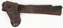 MATCHING R. T. FRAZIER COLT SAA HOLSTER BELT