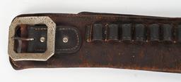 MATCHING R. T. FRAZIER COLT SAA HOLSTER BELT
