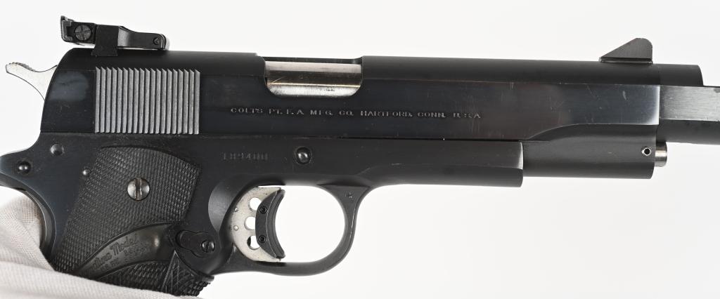 CUSTOMIZED COLT SUPER .38 1911 SEMI AUTO PISTOL