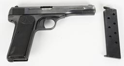 WW2 GERMAN MARKED FN 1922 .380 ACP WITH HOLSTER