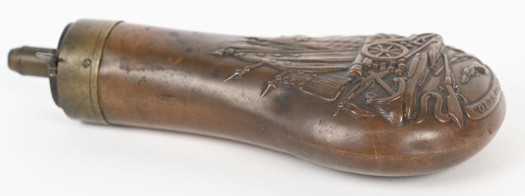 ORIGINAL COLT 1851 NAVY POWDER FLASK