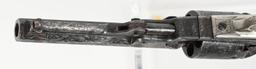 FULLY ENGRAVED COLT MODEL 1862 POCKET NAVY REVOLVR
