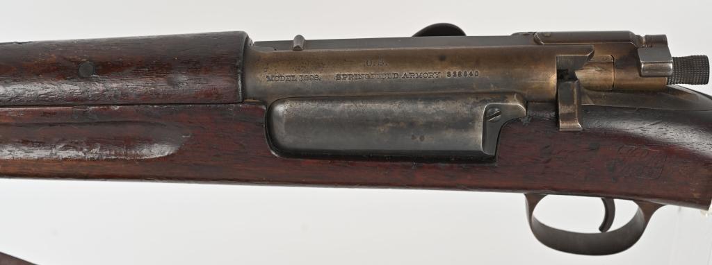 SPRINGFIELD ARMORY MODEL 1898 30-40 KRAG RIFLE.