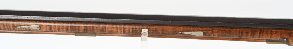 JOE LONG MARKED KENTUCKY LONG RIFLE PERCUSSION