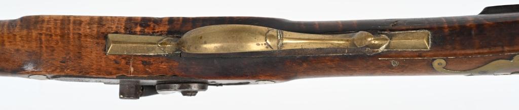 JOE LONG MARKED KENTUCKY LONG RIFLE PERCUSSION