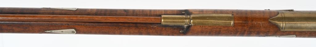 JOE LONG MARKED KENTUCKY LONG RIFLE PERCUSSION