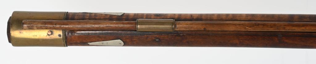 JOE LONG MARKED KENTUCKY LONG RIFLE PERCUSSION