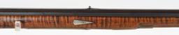 JOE LONG MARKED KENTUCKY LONG RIFLE PERCUSSION