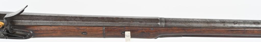 FINE ENGLISH HADLEY FLINTLOCK TAKE DOWN FUSIL