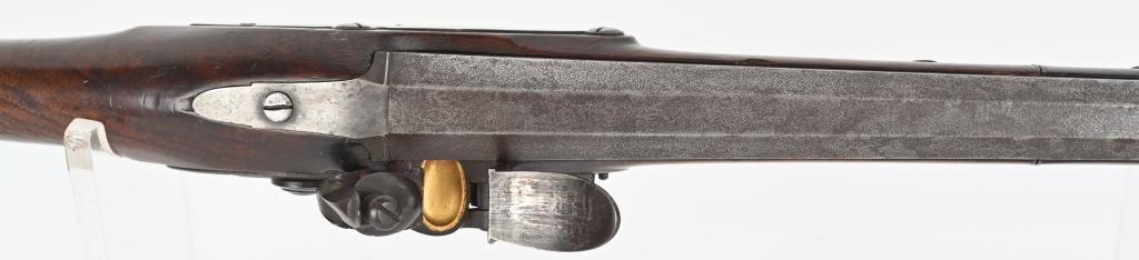 FINE ENGLISH HADLEY FLINTLOCK TAKE DOWN FUSIL