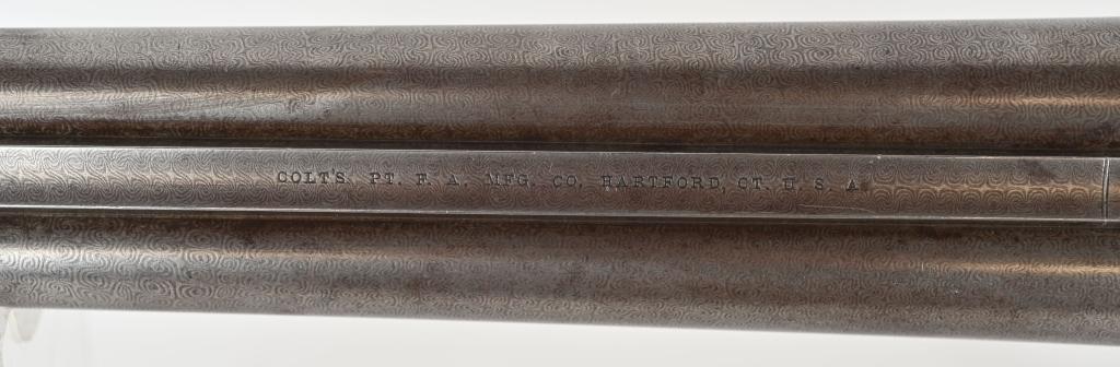 COLT 1883 SIDE X SIDE SHOTGUN 12 GA.