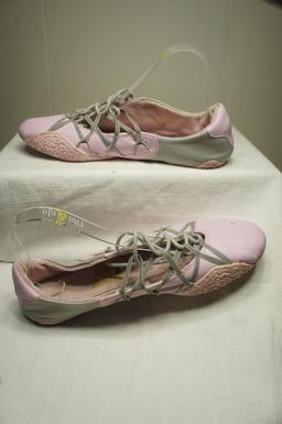 Puma Pink Leather Ballet Sneaker sz 8.5