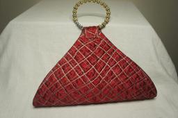 red purse