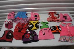 Lot of Dog Harnesses