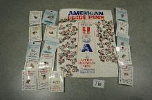 American Pride Pins Lot