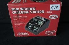 Mini wooden Charging Stattion by TOTES