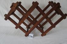 Expandable Wooden  Wine Rack- ac