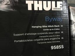 (2) THULE HANGING BIKE RACKS