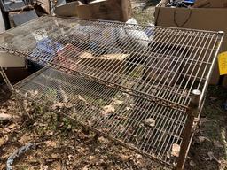 2SHELF 5'X2'X3' WIRE TABLE