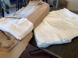 WHITE LINEN NAPKINS