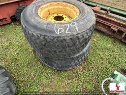 (2) TURF TIRES