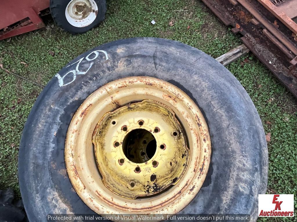 (2) TURF TIRES