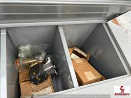 METAL CABINET WITH MISC
