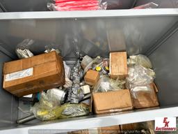 METAL CABINET WITH MISC