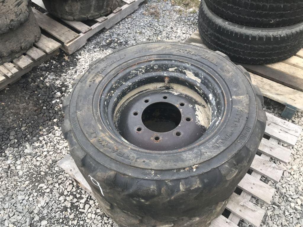 10-16.5 SOLID TIRES AND WHEELS