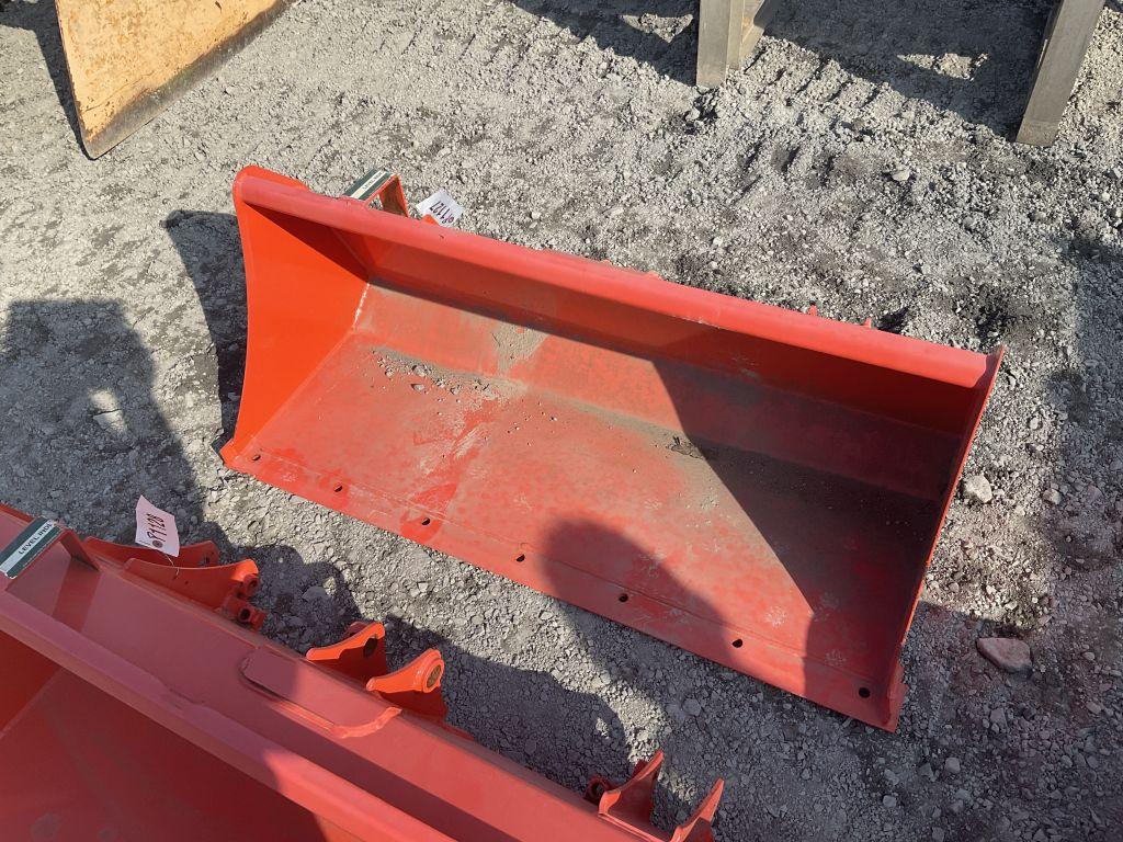 48" KUBOTA FRONT LOADER BUCKET