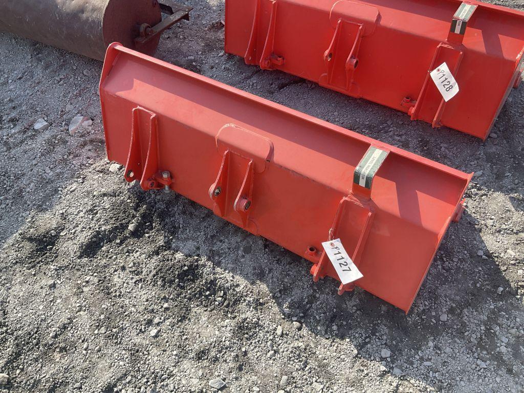 48" KUBOTA FRONT LOADER BUCKET