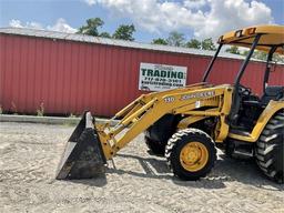 2004 DEERE 110 LOADER BACKHOE
