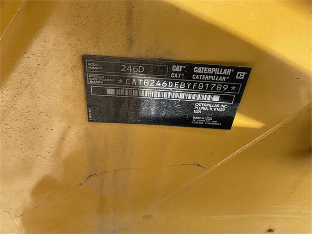 2015 CATERPILLAR 246D SKID STEER LOADER