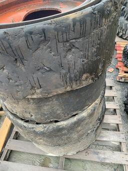 33 X 12-20 SOLID TIRES