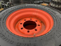 12-16.5 TIRES ON BOBCAT WHEELS